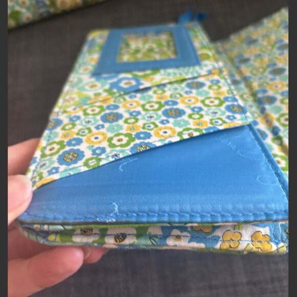 VERA BRADLEY BRIEFCASE TOTE WALLET COMBO - Picture 6 of 16